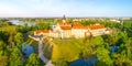 Castle in Nesvizh, Minsk Region, Belarus.