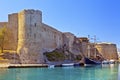 Medieval Castle in the old harbour in Kyrenia, Cyprus. Royalty Free Stock Photo