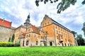 Castle of the Ole?nica Dukes in Ole?nica, Poland Royalty Free Stock Photo