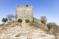 The Medieval Castle of Ourem city Royalty Free Stock Photo