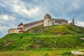 Medieval castle in Rasnov, Romania. Royalty Free Stock Photo