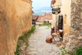 Medieval castle in Rasnov Royalty Free Stock Photo