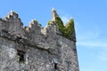 Medieval Castle, Ruins, Howth, Dublin Bay, Ireland Royalty Free Stock Photo