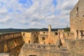 Medieval castle ruins in Karlstejn, Czech republic Royalty Free Stock Photo