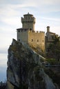 Medieval castle in San Marino