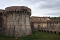Medieval castle of Sarzana Liguria, Italy Royalty Free Stock Photo