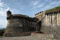 Medieval castle of Sarzana Liguria, Italy Royalty Free Stock Photo