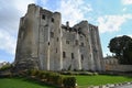 Medieval castle serving as a museum of a French city Royalty Free Stock Photo