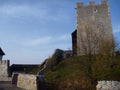 Medieval castle Stari Grad in Celje in Slovenia Royalty Free Stock Photo