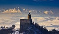 Stara Lubovna castle and High Tatras