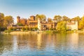 Medieval Castle in Turin, Italy. Royalty Free Stock Photo