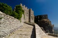 Medieval Castle of Venus in Erice, Sicily, Italy Royalty Free Stock Photo