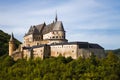 Medieval Castle of Vianden, Luxembourg Royalty Free Stock Photo