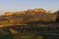 Medieval castle and village, Les Baux-de-Provence, Alpilles mountains, Provence, France