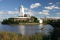 Medieval Castle of Vyborg, Rus Royalty Free Stock Photo