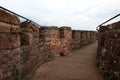 Medieval Castle Wall at Dilsberg, Germany