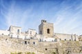 Medieval castle and walls in Otranto, Italy