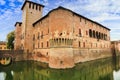 medieval castles of Italy -Rocca Sanvitale di Fontanellato