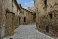Medieval catalan village of Pals in Spain