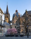 Medieval Cathedral of Aachen, NRW, Germany