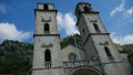 Medieval cathedral in center of Kotor