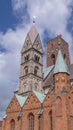 Medieval cathedral, Church of our Lady in Ribe, Denmark - HDR Royalty Free Stock Photo