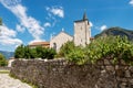 Medieval Cathedral of Venzone Village - Friuli Venezia Giulia Italy Royalty Free Stock Photo