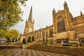 Medieval Cathedral in Wakefield,United Kingdom. Royalty Free Stock Photo