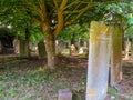 Medieval cemetery on the Jersey Island