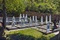 Medieval cemetery in Temski monastery St. George, Pirot Region, Serbia