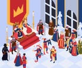 Medieval Characters Background