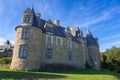 Medieval Chateau de Chateaubriant castle in France