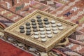 Medieval checkers or draughts