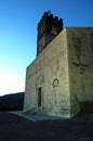 Medieval church bell tower Royalty Free Stock Photo