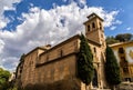 Medieval church in downtown Granada, Spain Royalty Free Stock Photo