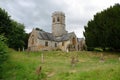 Medieval church in English village Royalty Free Stock Photo
