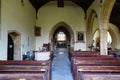 Medieval church in English village Royalty Free Stock Photo