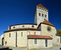 Medieval church in the French village, Bearn