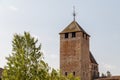 Medieval church in the historic town of Cluny Royalty Free Stock Photo