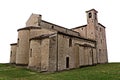 Medieval church isolated