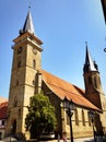 Medieval church in Oehringen, Germany Royalty Free Stock Photo