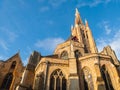 Medieval Church of Our Lady in Bruges Royalty Free Stock Photo