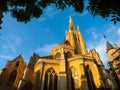 Medieval Church of Our Lady in Bruges Royalty Free Stock Photo