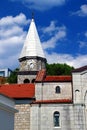 Medieval church in resort town Opatija, Croatia