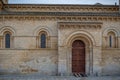 Medieval church of Romanesque style Royalty Free Stock Photo