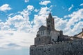 Medieval Church of Saint Peter - Porto Venere Gulf of La Spezia Liguria Italy Royalty Free Stock Photo