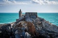 Medieval church of San Pietro in Portovenere - Liguria Italy Royalty Free Stock Photo