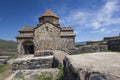 Medieval church on Sevan lake, Armenia Royalty Free Stock Photo