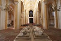 Medieval Church Souvigny, Allier, France Royalty Free Stock Photo