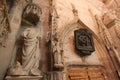 Medieval Church Souvigny, Allier, France Royalty Free Stock Photo